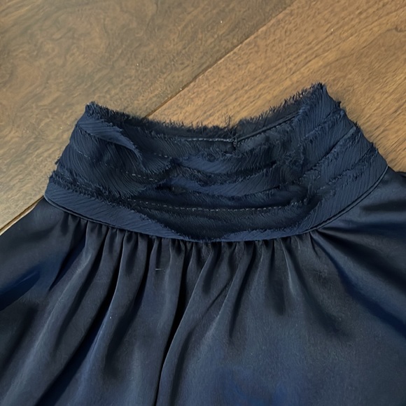 Zara Blue Silk Too - Picture 2 of 4
